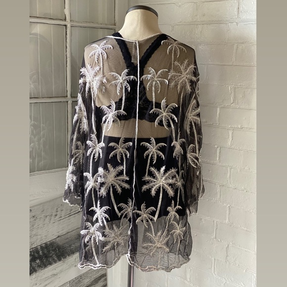 Palm tree π΄ vintage coverup - Picture 2 of 8